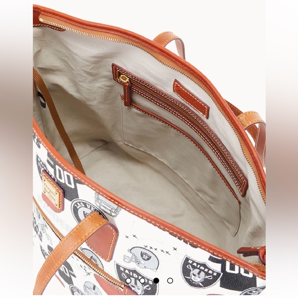 Dooney & Bourke NFL Raiders Tote - Picture 3 of 10